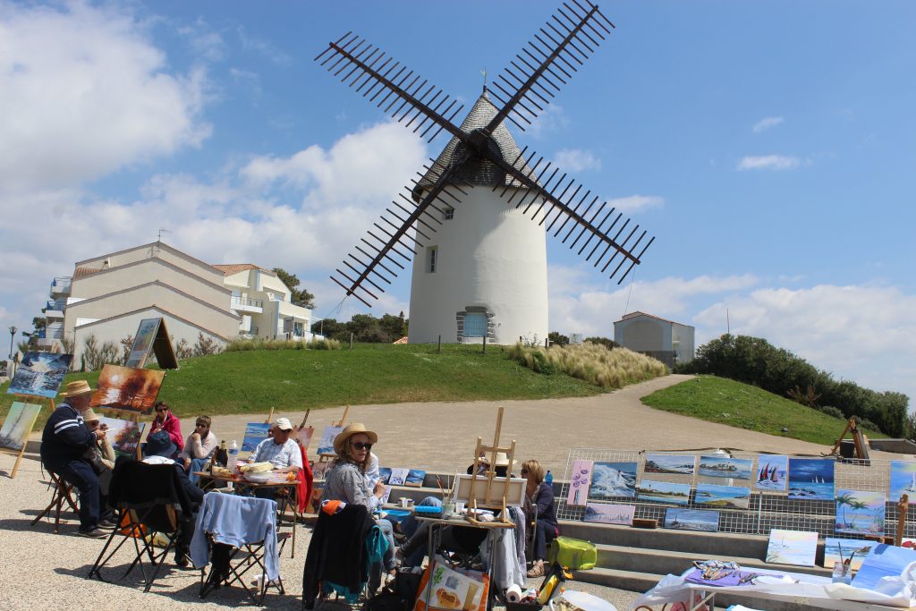 Journée des peintres et sculpteurs à Jard-sur-Mer 15 mai 2016